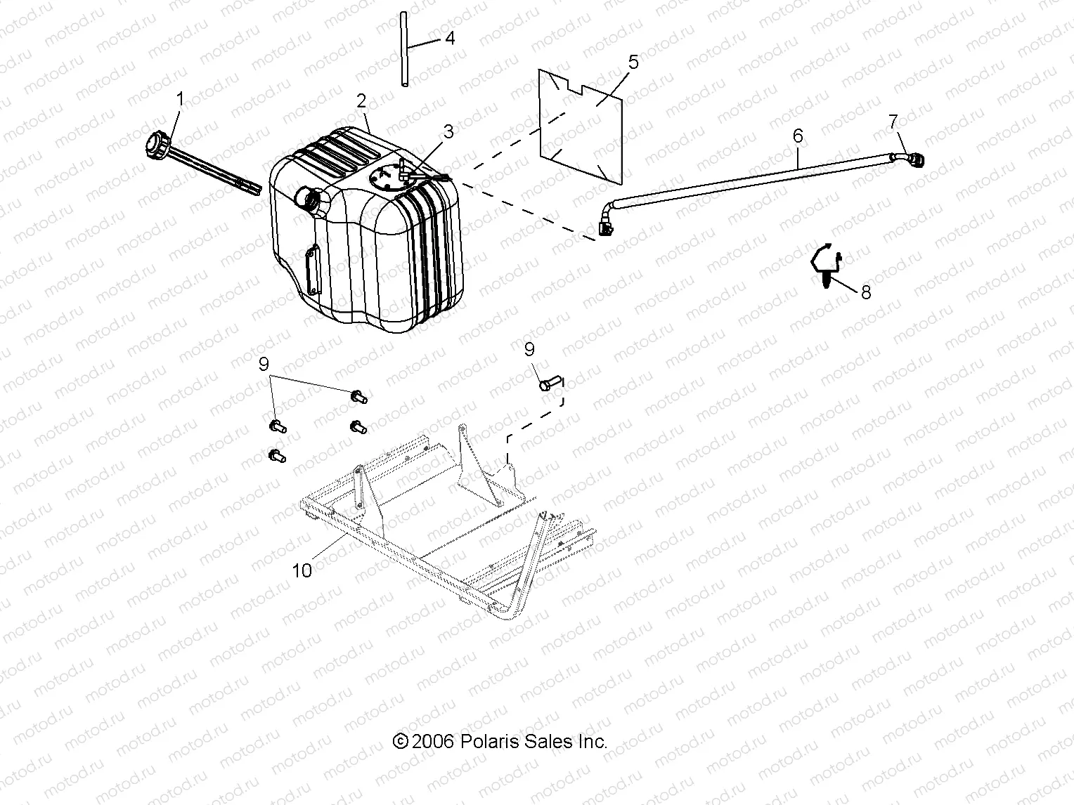 BODY | BODY, FUEL SYSTEM - R08RH50AF/AR/AT (49RGRFUEL07500EFI)