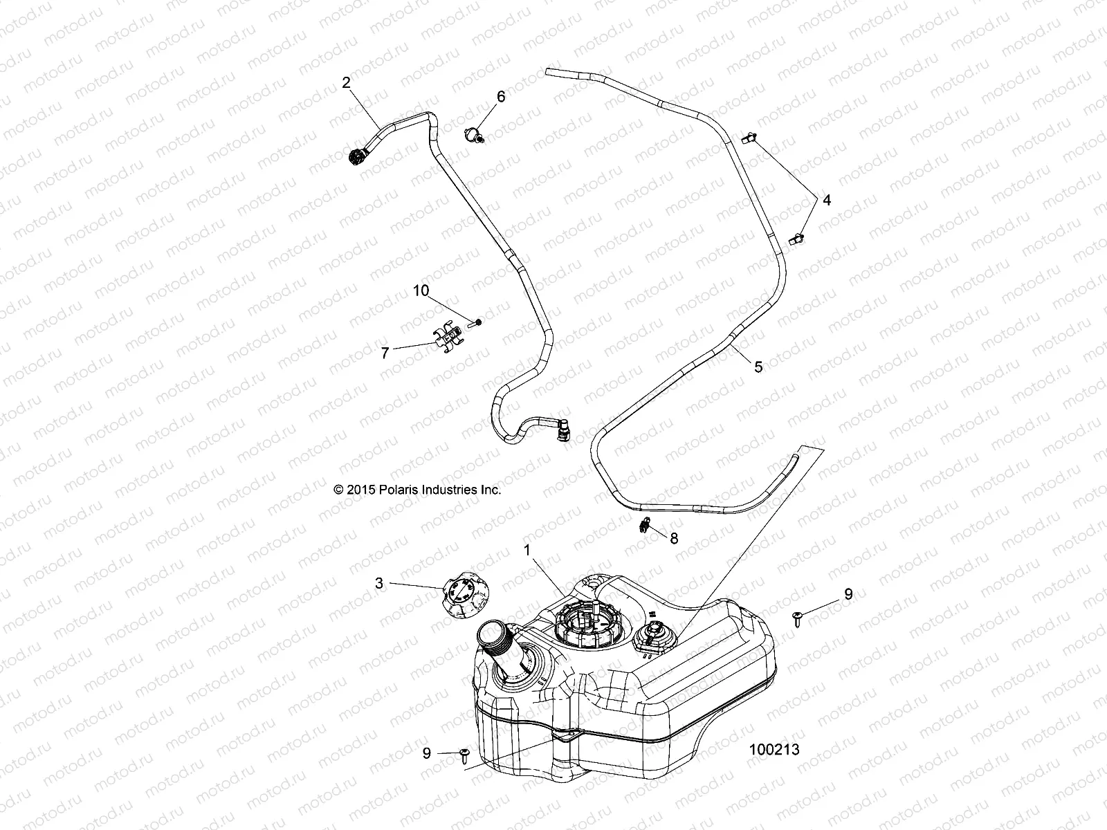 BODY | BODY, FUEL TANK - A16DAE87AL (100213)