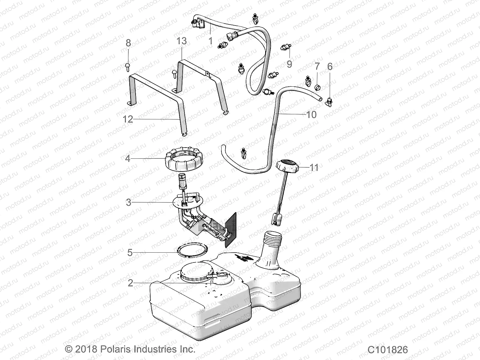BODY | BODY, FUEL TANK - A19HAA15N7 (C101826)