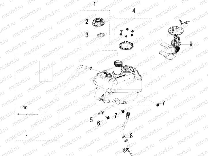 BODY | BODY, FUEL TANK and HOSES - A19YAF11B5/N5 (A00067)