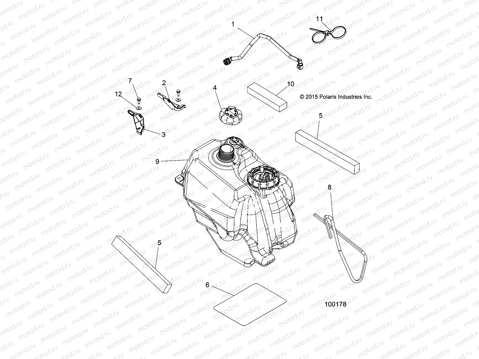 BODY | BODY, FUEL TANK ASM. - A16SEH57A7
