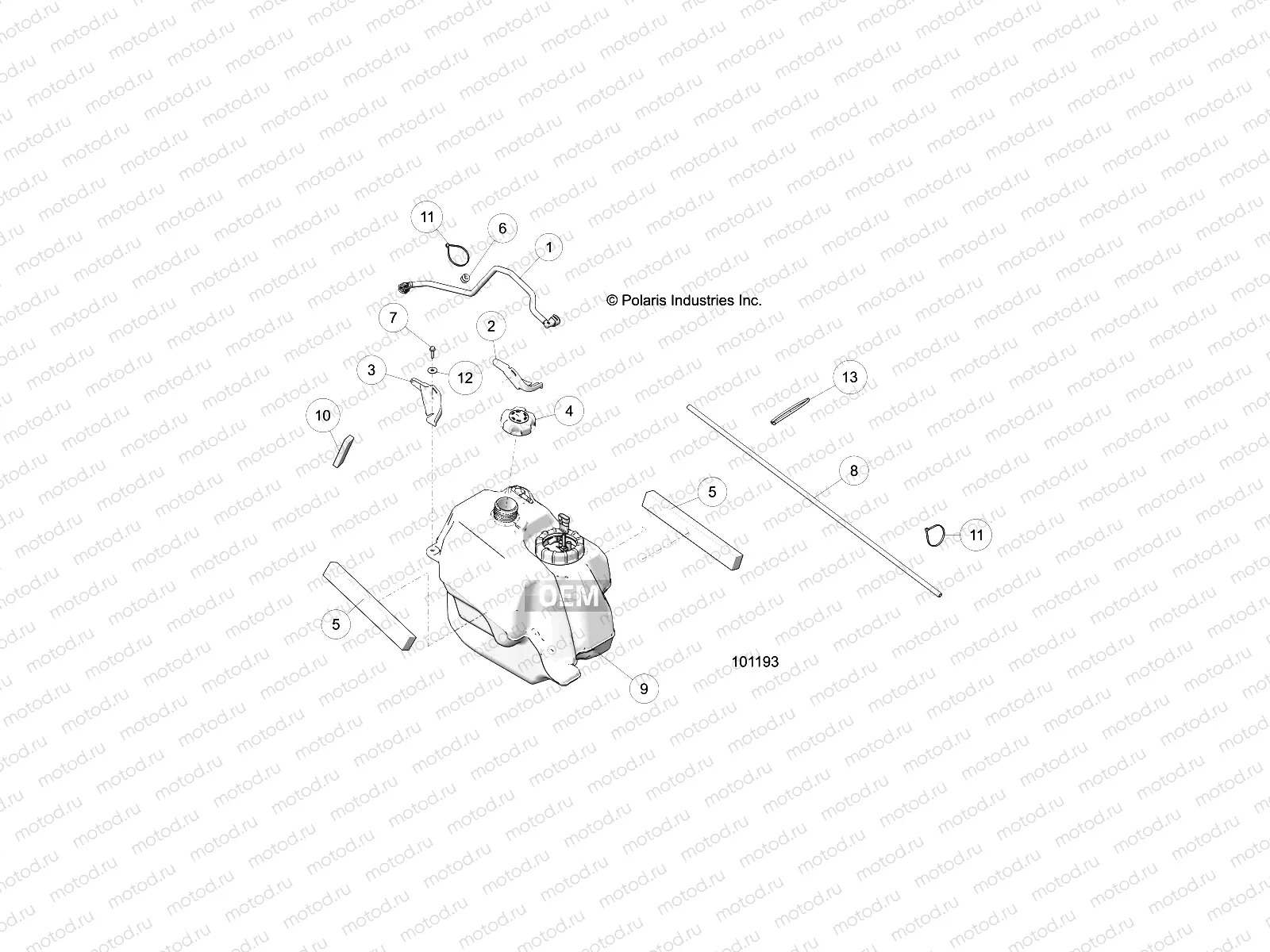 BODY | BODY, FUEL TANK ASM. - A17SDA57A1/L2/E57A2