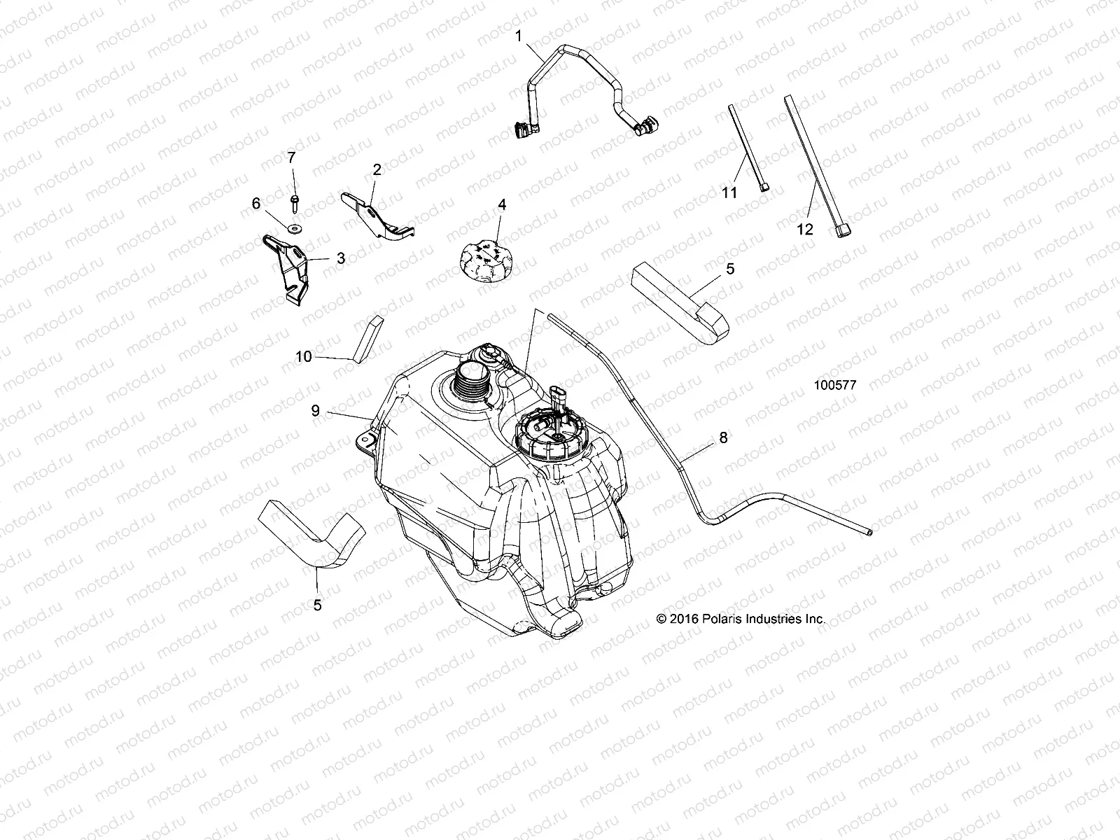 BODY | BODY, FUEL TANK ASM. - A17SEA50A1/A5/SEE50A1/SEG50A4