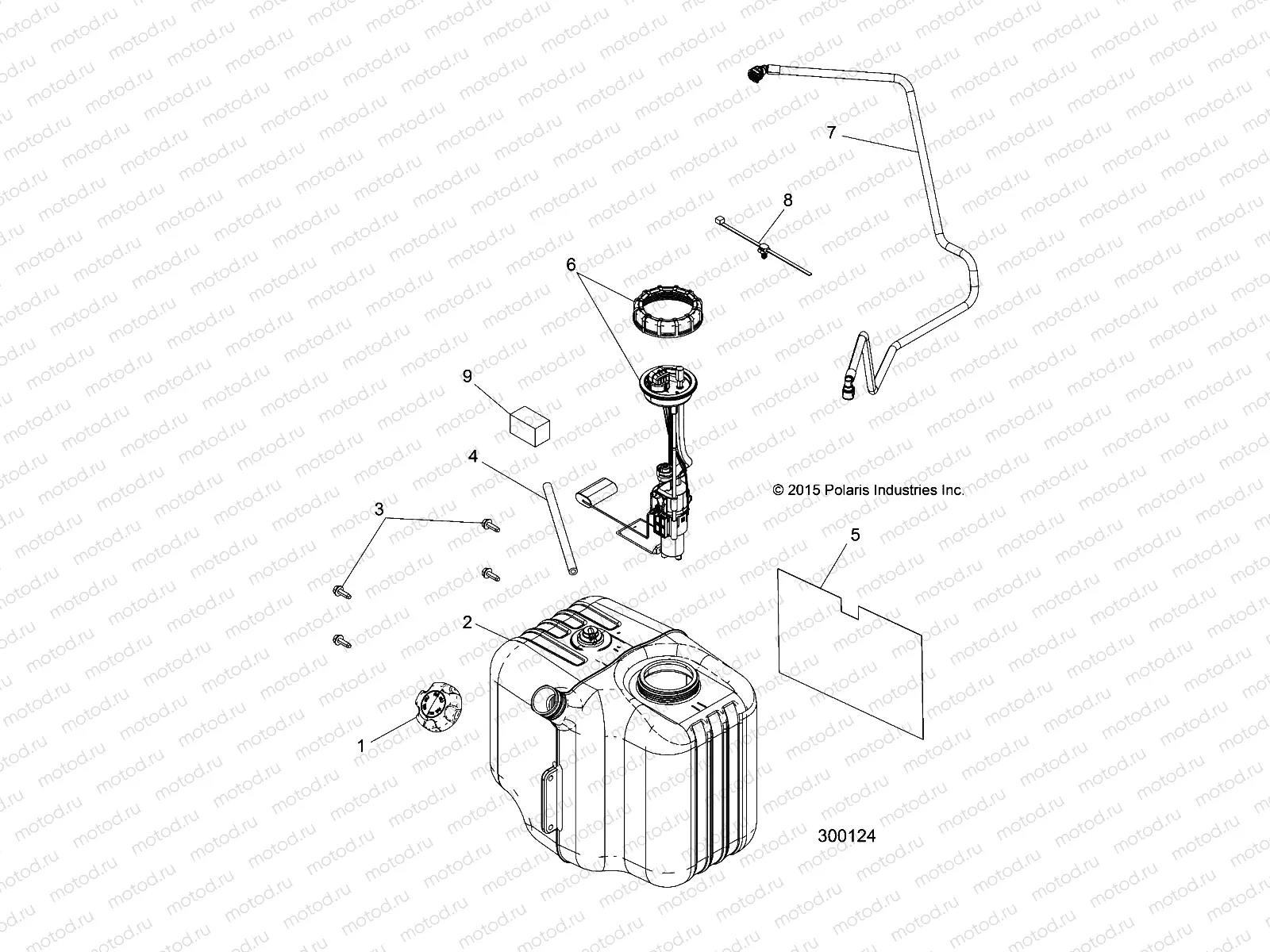 BODY | BODY, FUEL TANK ASM. - L16U2NAGFA/MA