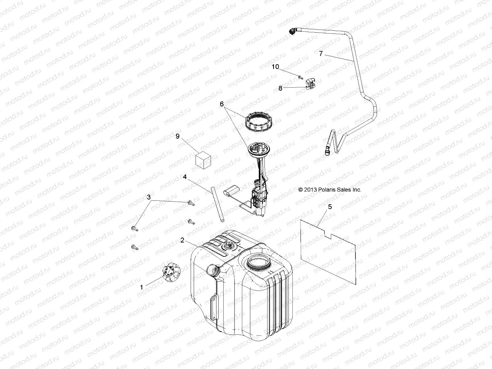 BODY | BODY, FUEL TANK ASM. - R14WH57AA/AC/AR/6EAT (49RGRFUEL14570)