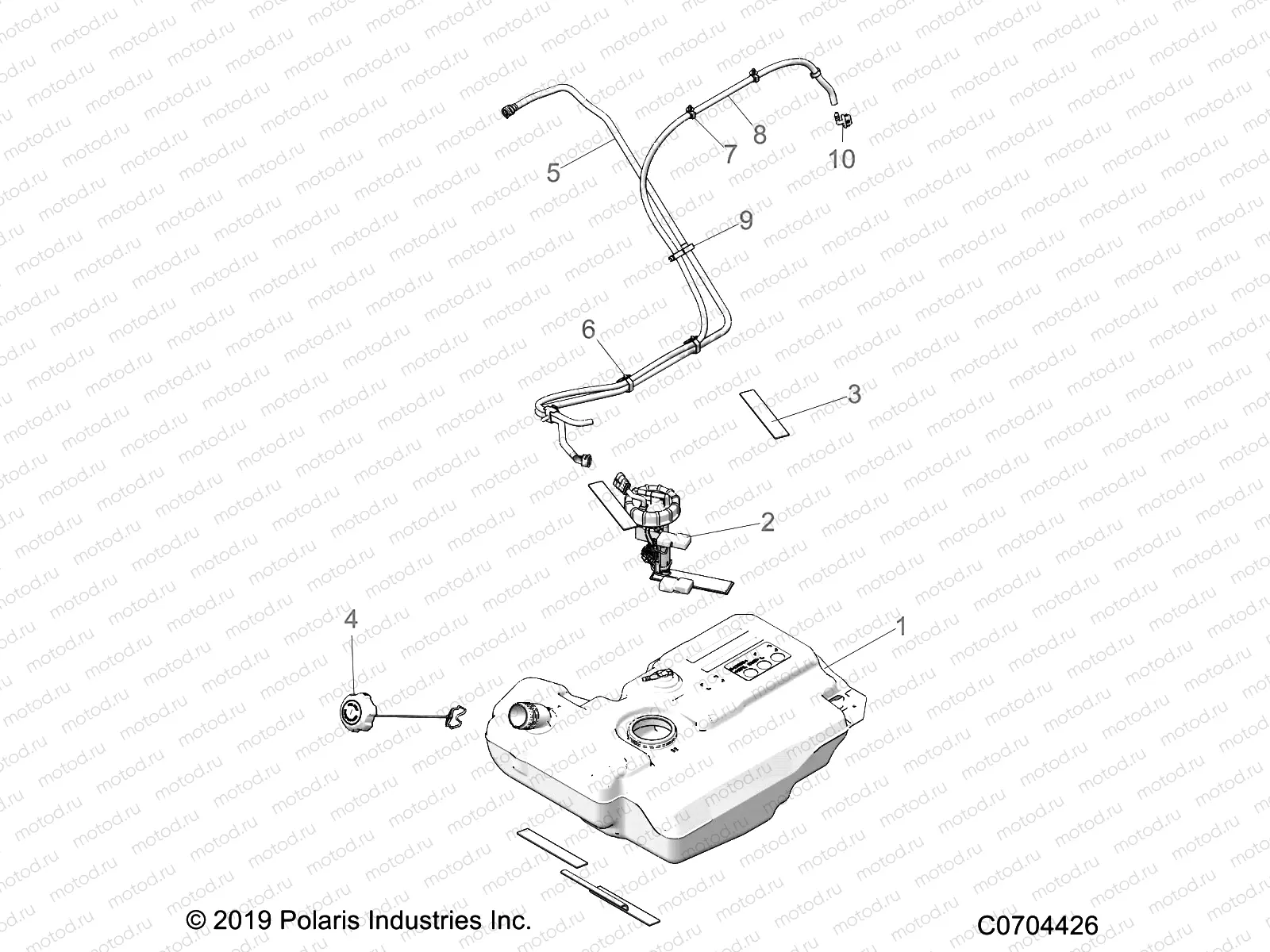 BODY | BODY, FUEL TANK - G20GAP99AM (C0704426)