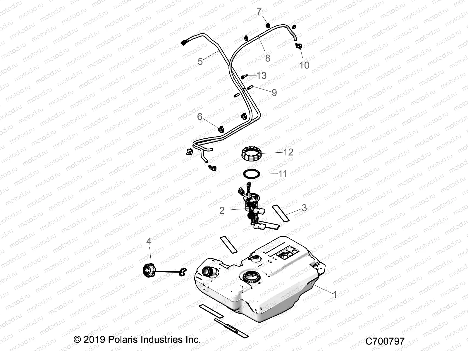 BODY | BODY, FUEL TANK - G20GXJ99AP/AG (C700797)