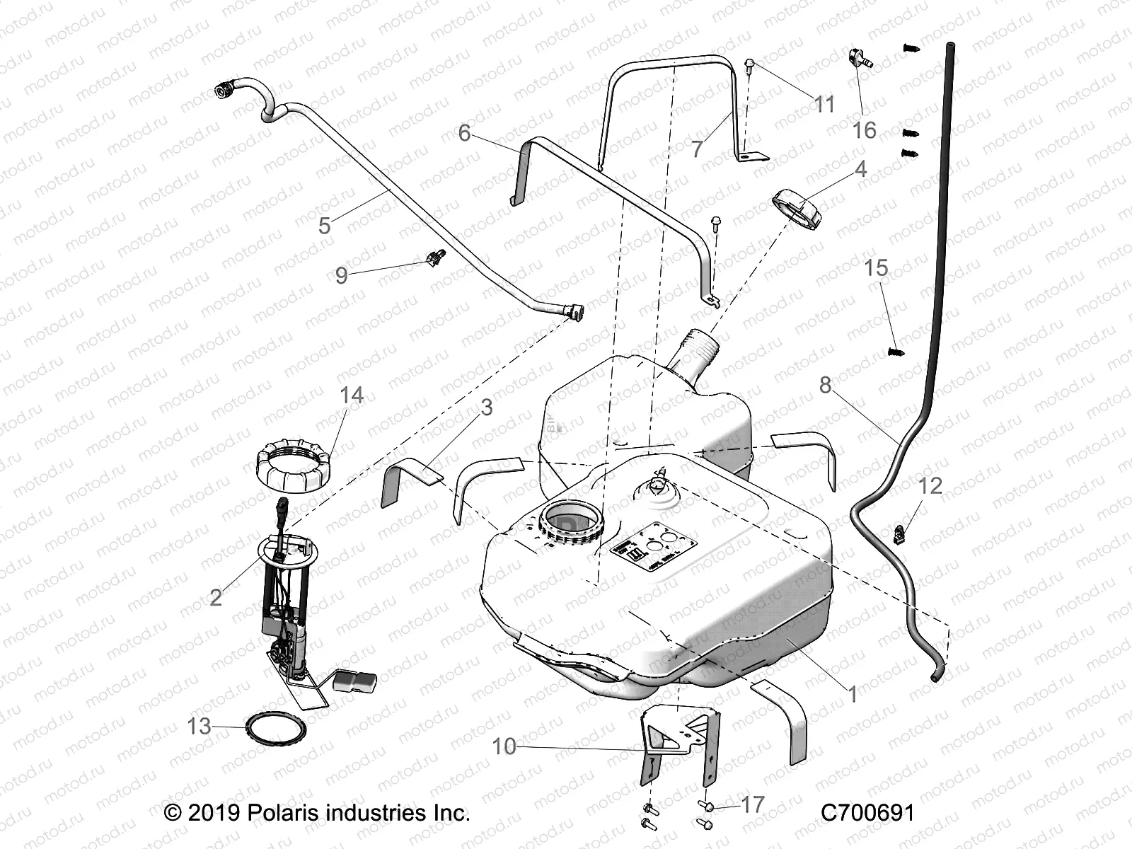 BODY | BODY, FUEL TANK - R21RSE99NP (C700691)