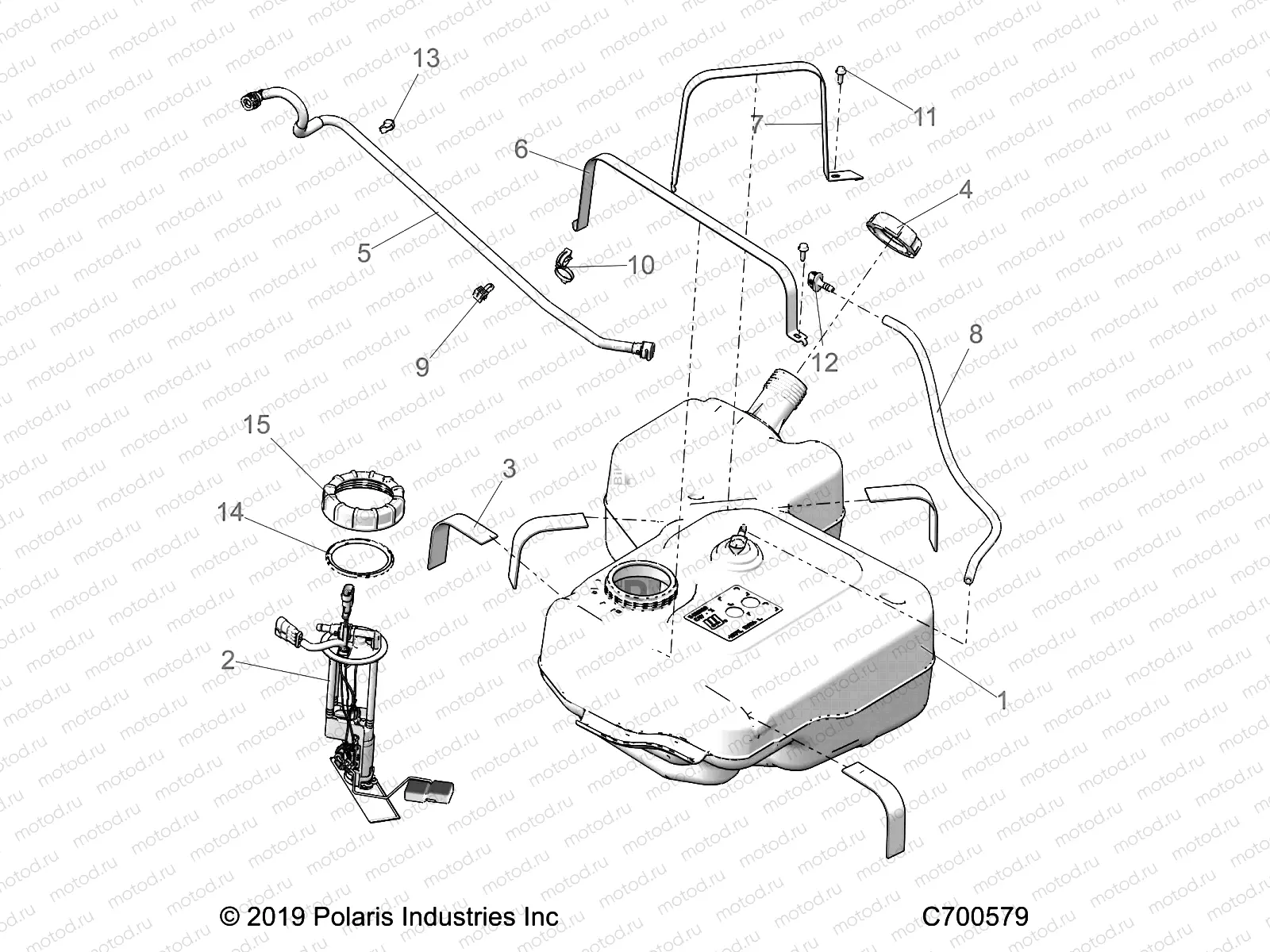 BODY | BODY, FUEL TANK - R21T6A99A1 (C7000579)