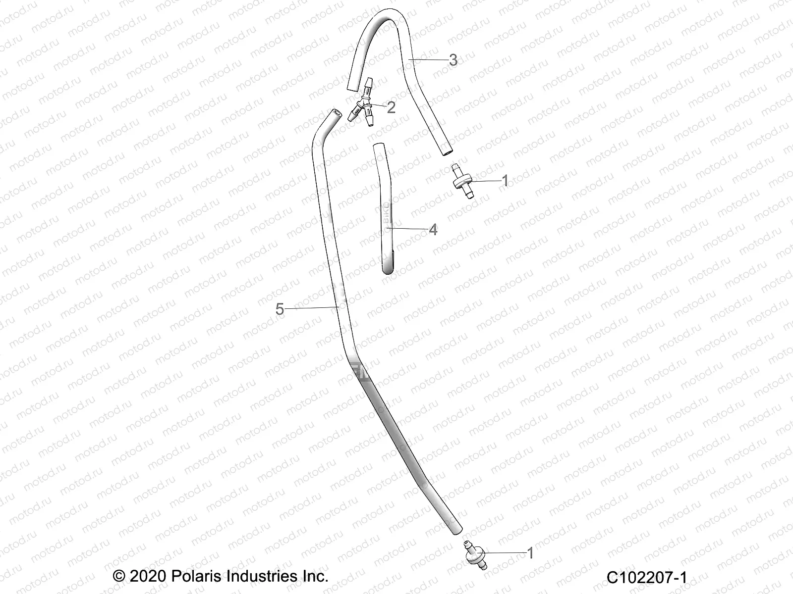 BODY | BODY, FUEL TANK VENTING - A21SGE95FK/S95CK/S95FK (C102207-1)