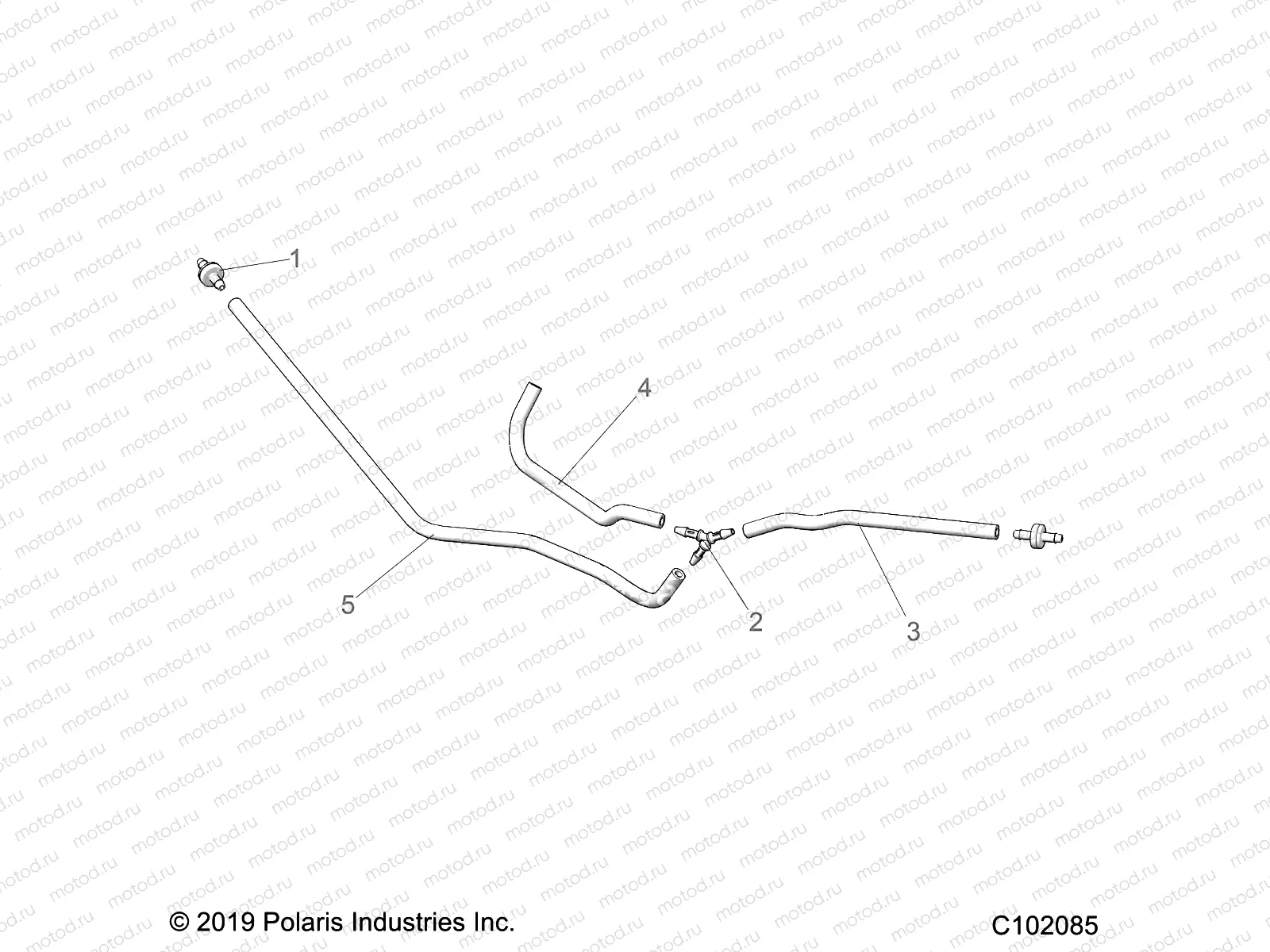 BODY | BODY, FUEL TANK VENTING - A21SLE95FG/S95CG/S95FG (C102085)