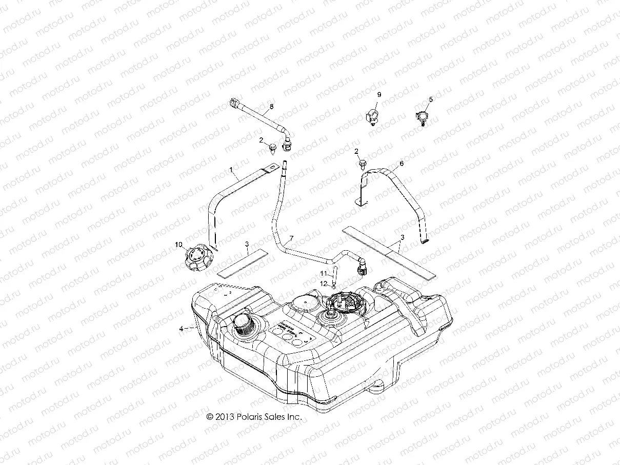 BODY | BODY, FUEL TANK - Z14VE76AD/7EAL/7EAW/EAJ/EAU (49RGRFUEL14RZRS)