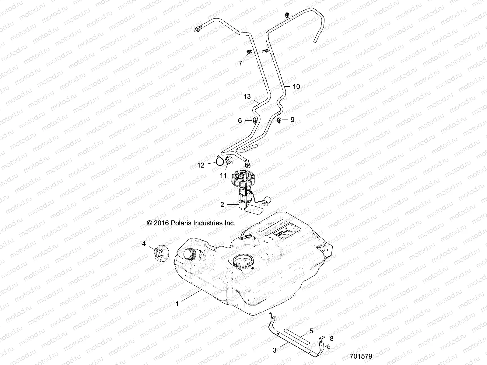 BODY | BODY, FUEL TANK - Z17VAE87NK (701579)