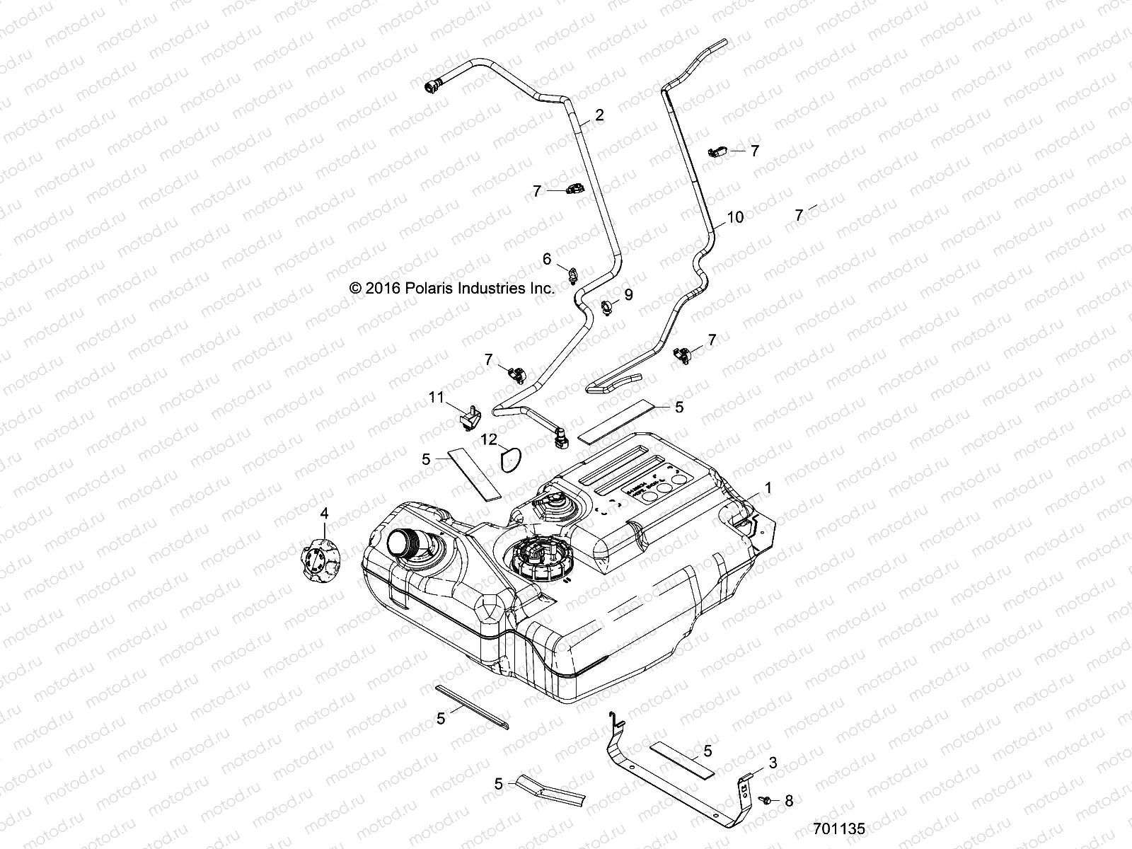 BODY | BODY, FUEL TANK - Z17VCE87AB/AK/AM (701135)