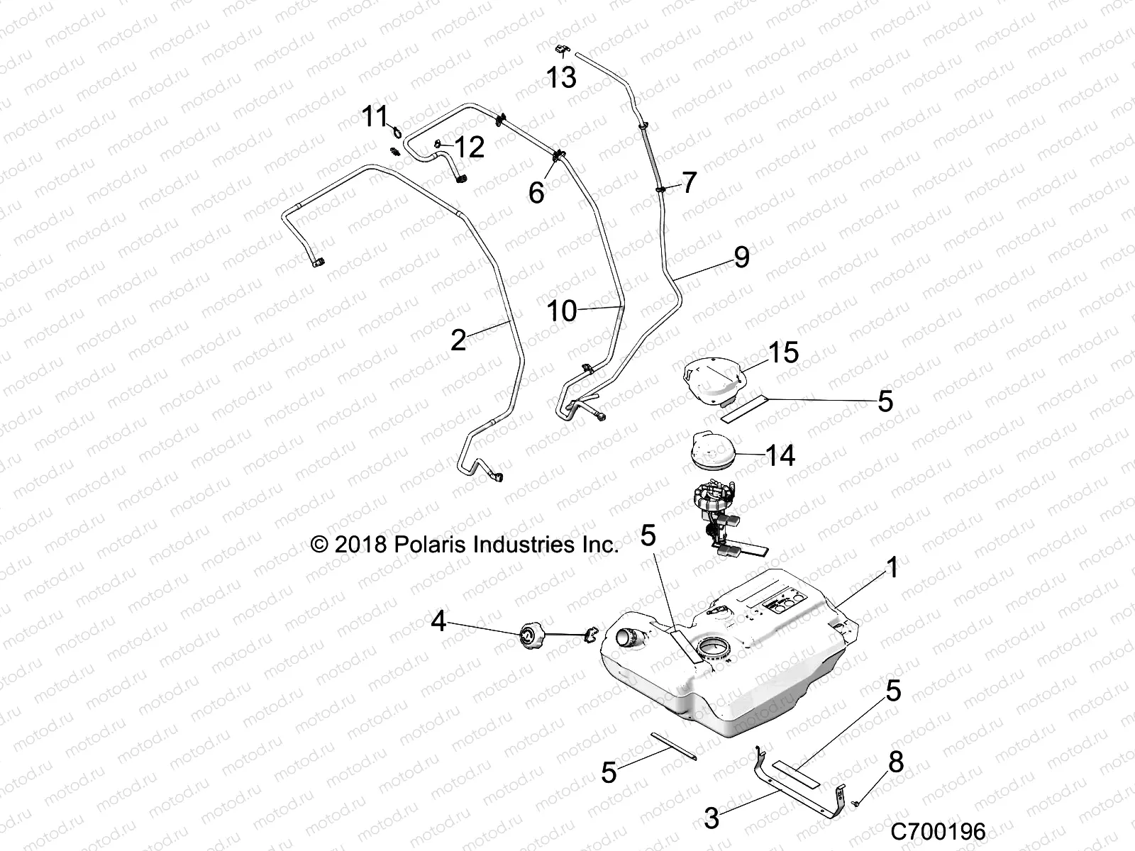 BODY | BODY, FUEL TANK - Z18VEL92BK/BR/LK (C700196)