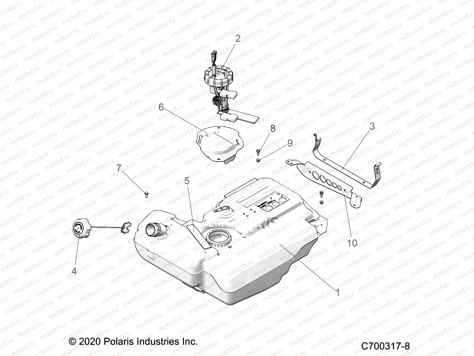 BODY | BODY, FUEL TANK - Z21N4E92AX/AG/BG/BX (C700317-8)