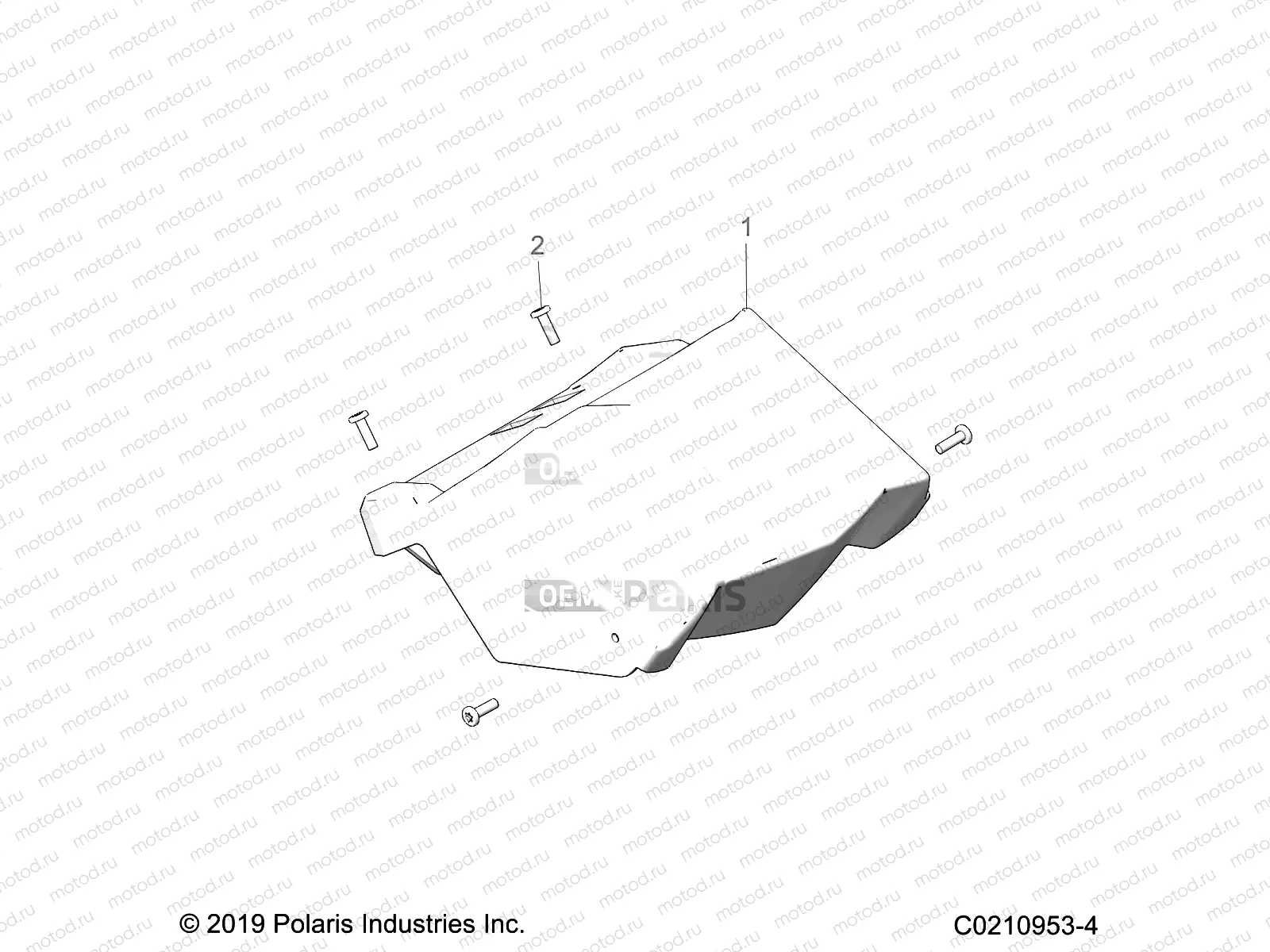BODY | BODY, GAUGE POD - A20SGE95AK (C0210953-4)