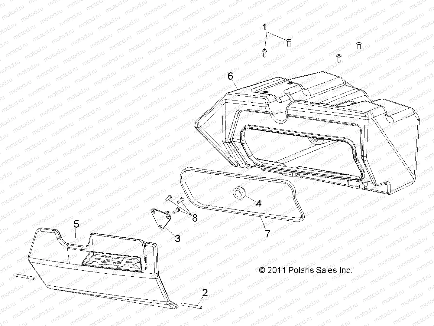 BODY | BODY, GLOVEBOX - R12XE7EFX (49RGRGLOVEBOX12RZR4I)