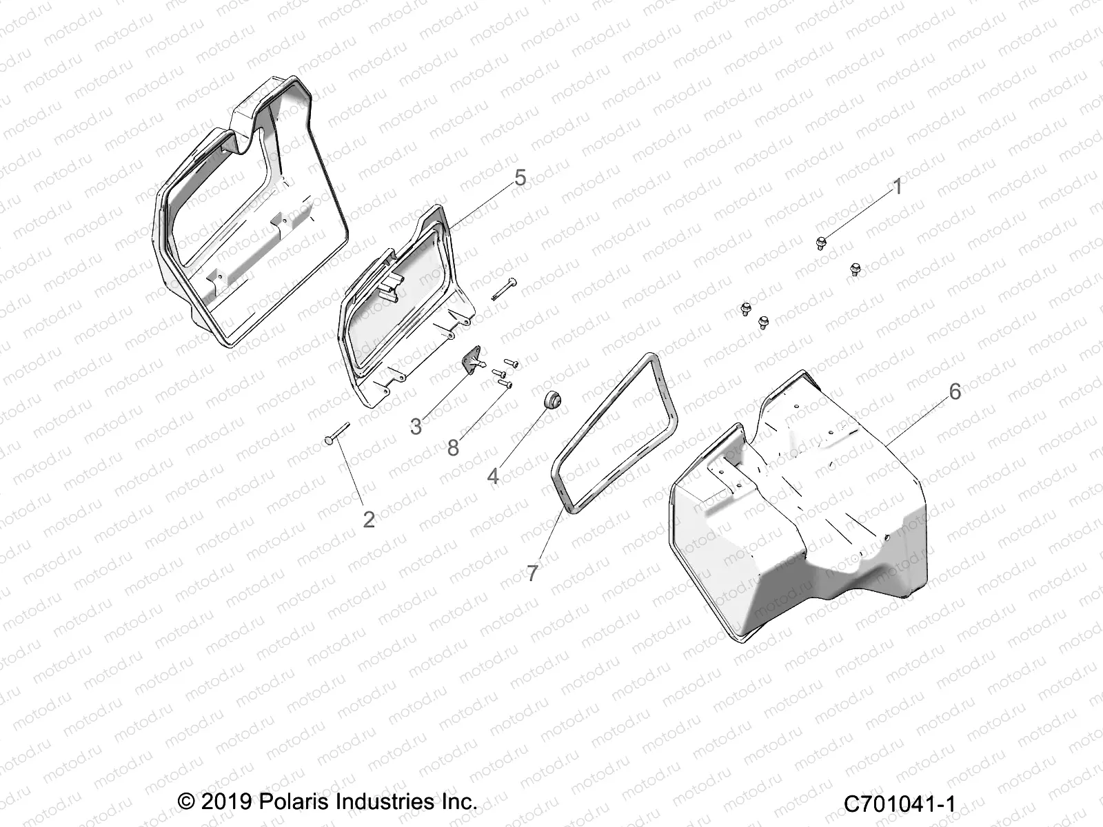 BODY | BODY, GLOVEBOX - Z21CHE57AK (C701041-1)