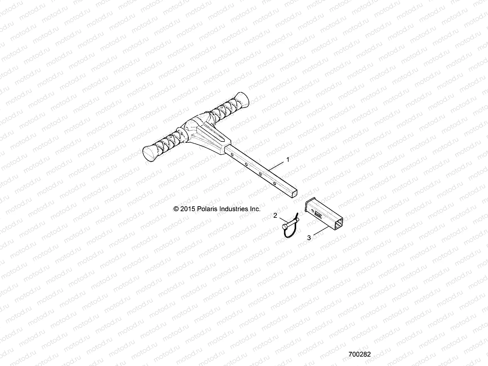 BODY | BODY, GRAB BAR, PASSENGER - Z20PAE92AC/BC (700282)