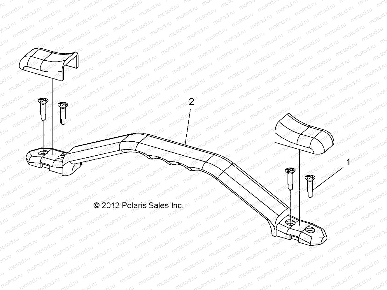 BODY | BODY, GRAB HANDLE - L16G2D/4/6 ALL OPTIONS (49GEMBODY11GRAB)
