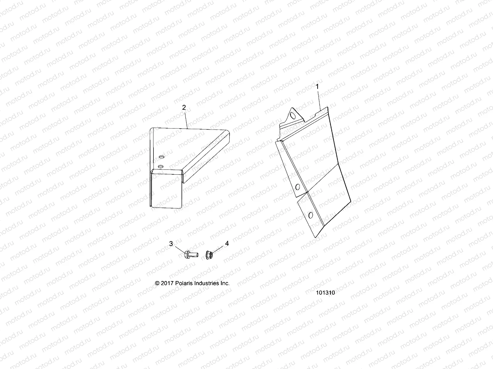 BODY | BODY, HEAT SHIELDS - A20SXN85A8 (101310)