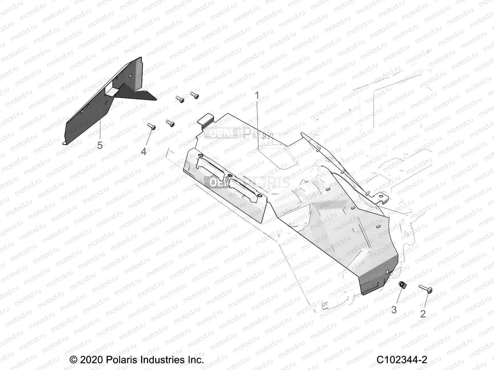 BODY | BODY, HEAT SHIELDS - A21SXE95KG (C102344-2)