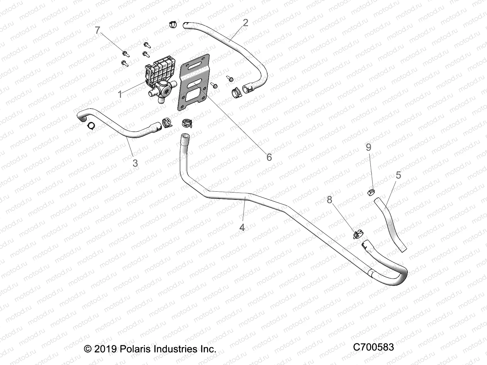 BODY | BODY, HEATER ROUTINGS - R21TAU99AP/AG/BP/BG (C700583)