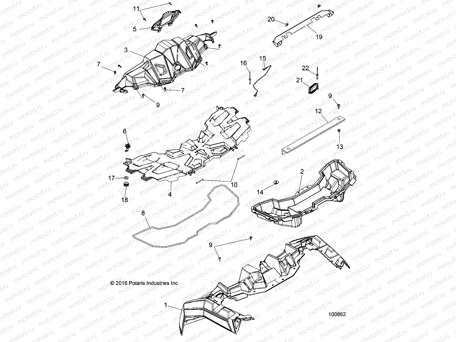 BODY | BODY, HOOD AND FRONT BODY WORK - A17DAH57A5 (100862)