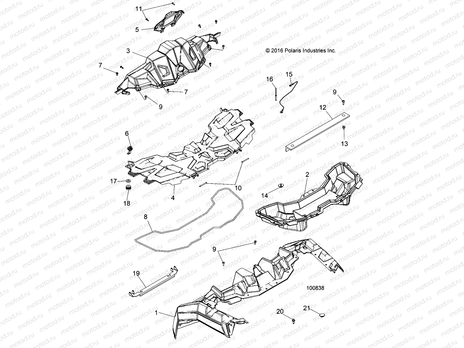 BODY | BODY, HOOD AND FRONT BODY WORK - A17DCE87AU (100838)