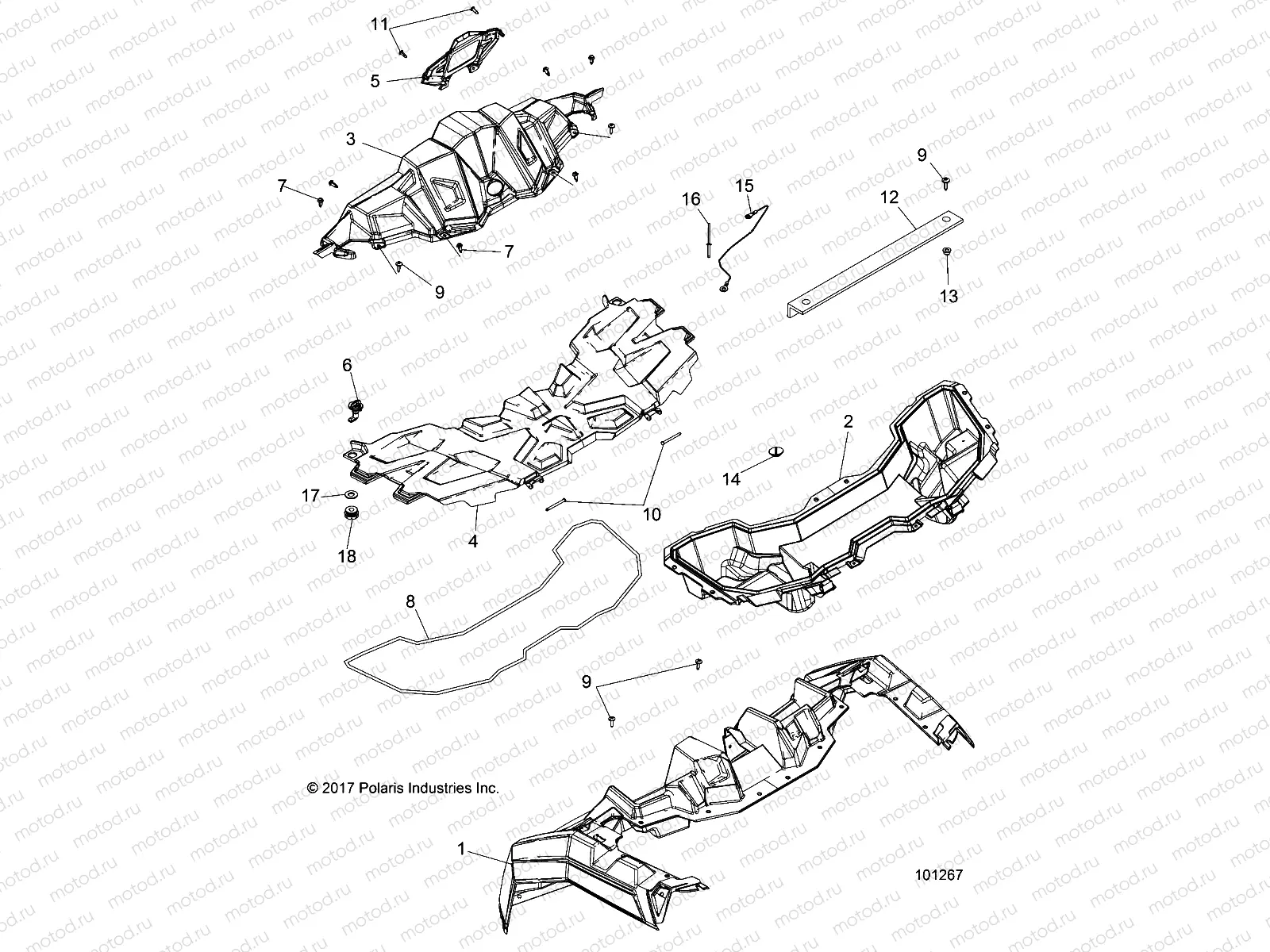 BODY | BODY, HOOD AND FRONT BODY WORK - A18DAA50B7 (101267)