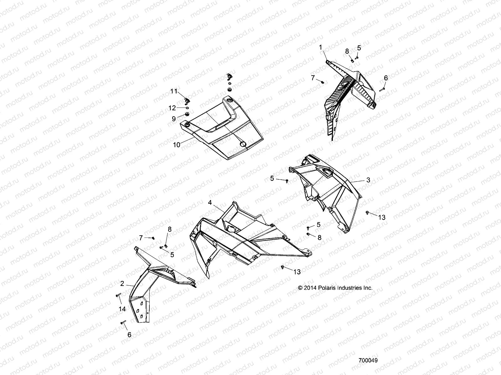 BODY | BODY, HOOD AND FRONT BODY WORK - Z15VBE87FK/JK (700049)