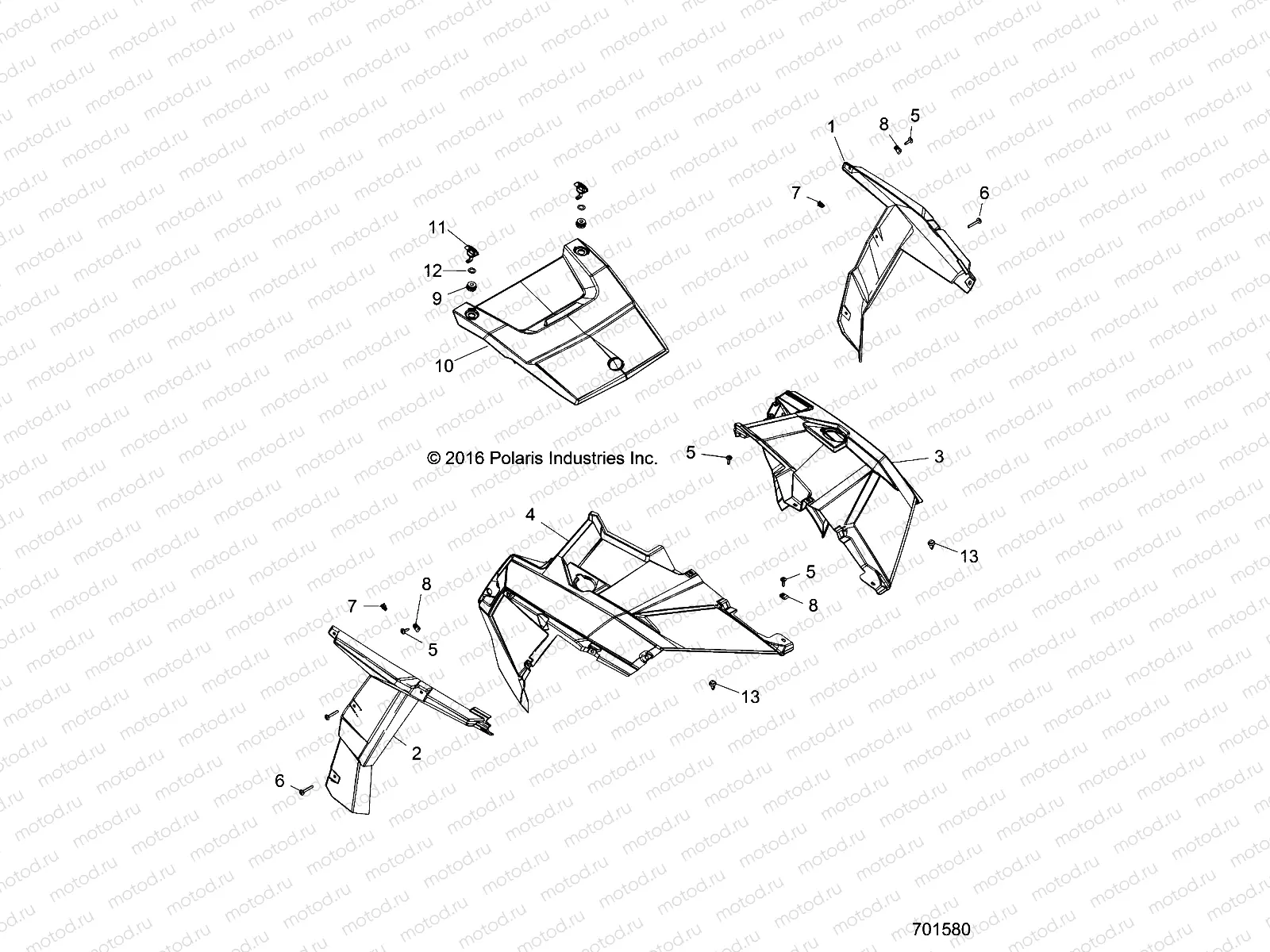 BODY | BODY, HOOD AND FRONT BODY WORK - Z17VAE87NK (701580)