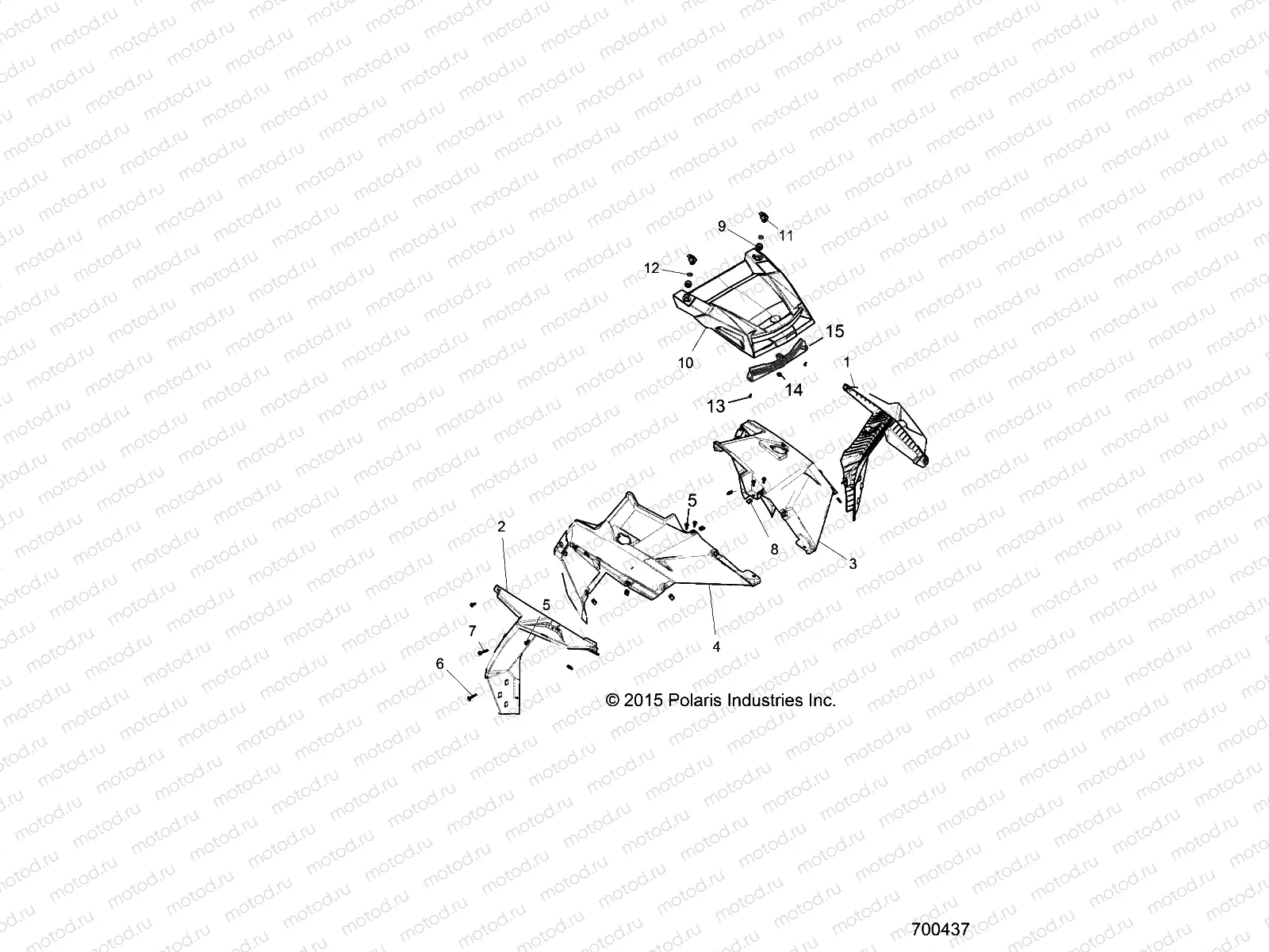 BODY | BODY, HOOD AND FRONT BODY WORK - Z18VFE92BB/BM/BS/BU/LBK (700437)