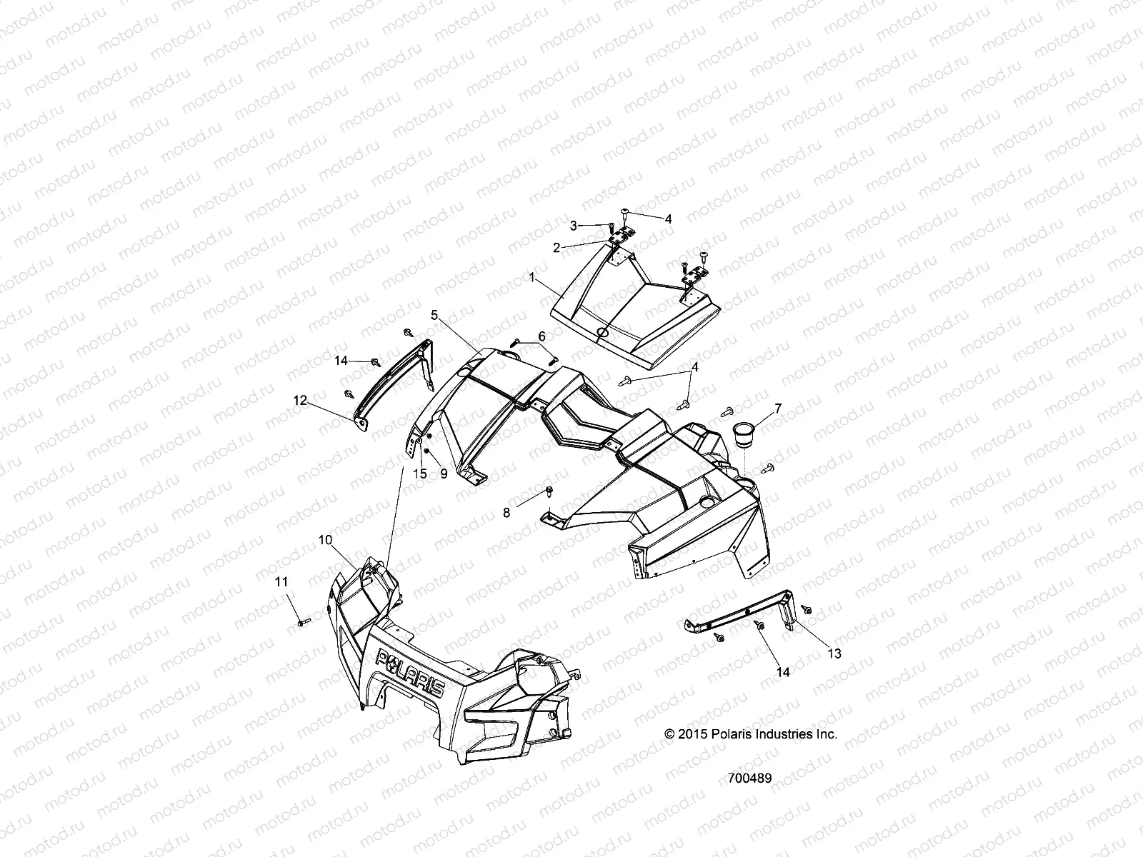 BODY | BODY, HOOD and FRONT FASCIA - R16RCA57A1/A4/B1/B4 (700489)