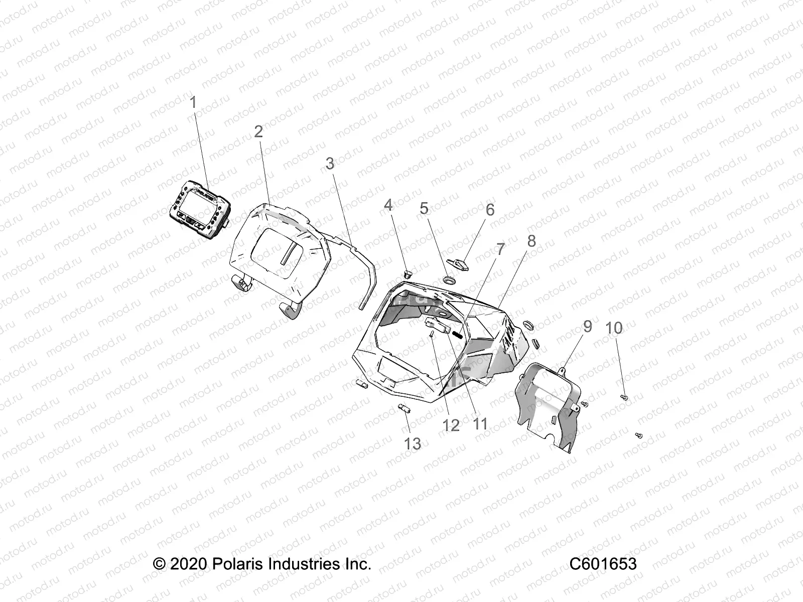 BODY | BODY, HOOD CAP ASM. - S22TKP6RS ALL OPTIONS (C601653)