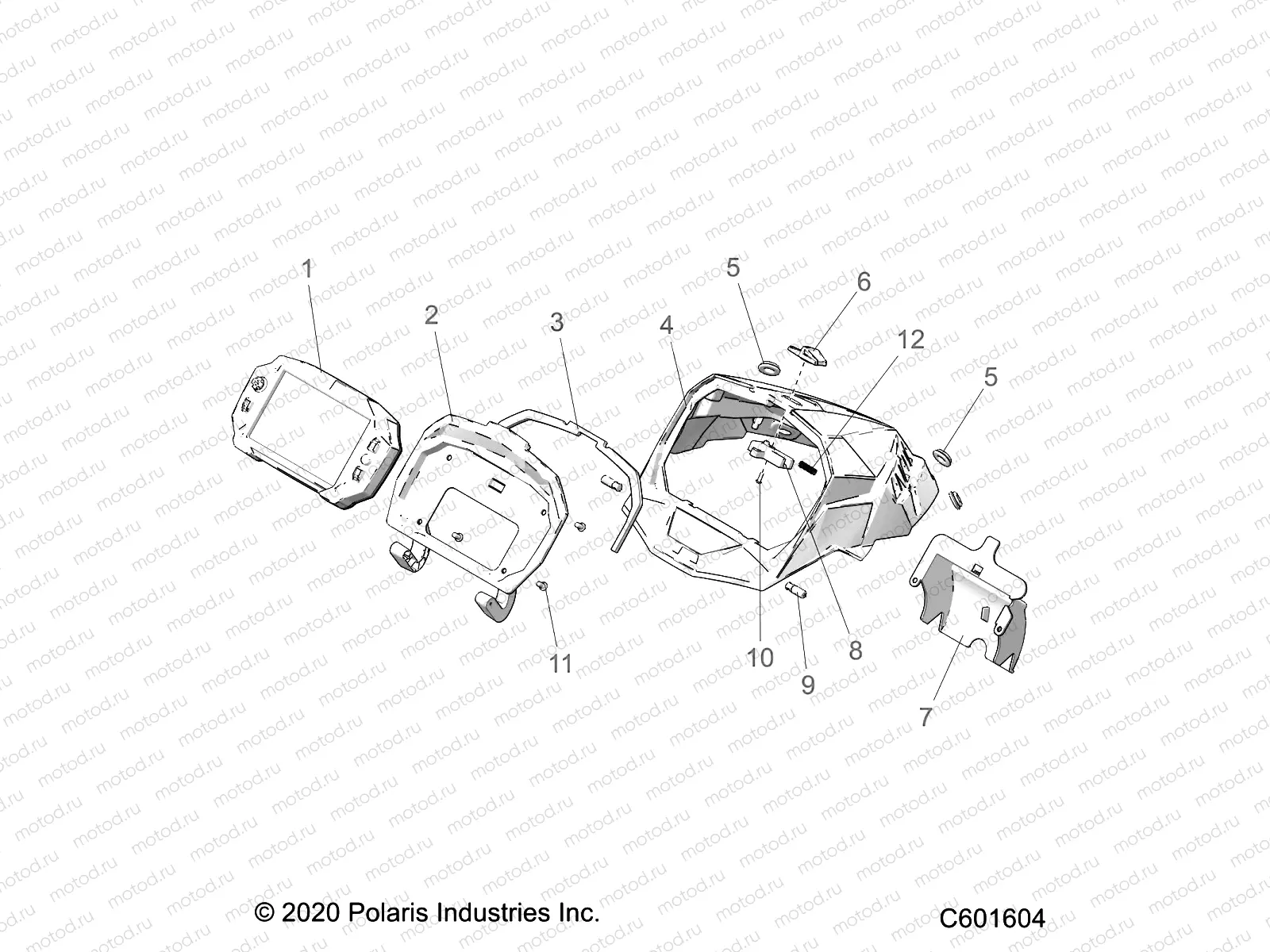 BODY | BODY, HOOD CAP ASM. - S22TLT6REL (C601604)