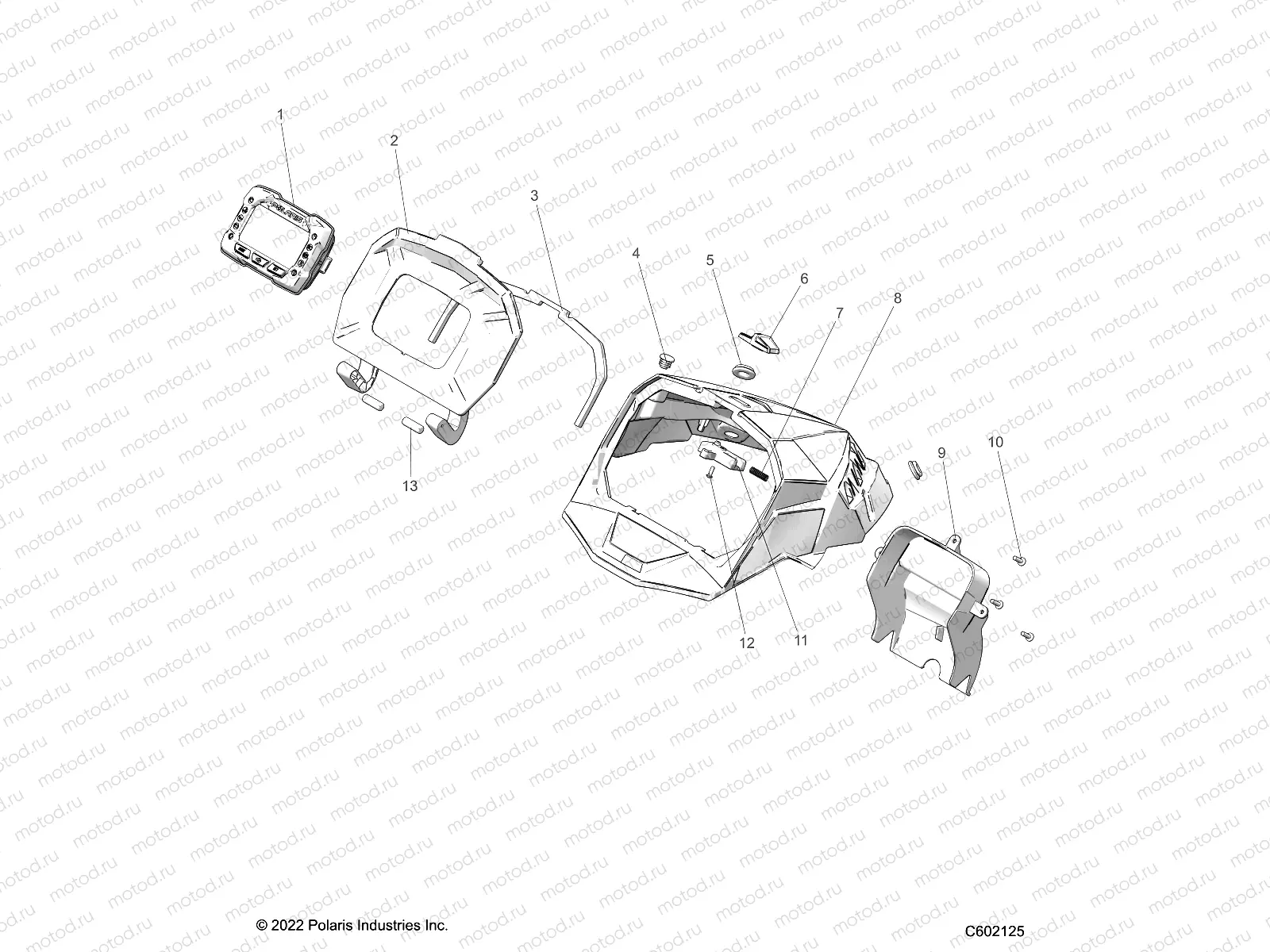 BODY | BODY, HOOD CAP ASM. - S23TLS6RSL/REL (C602125)