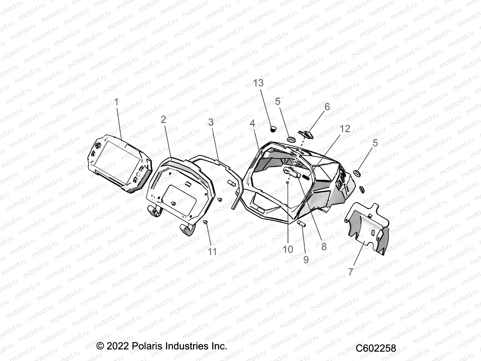 BODY | BODY, HOOD CAP ASM. - S23TLT6REL (C601604)