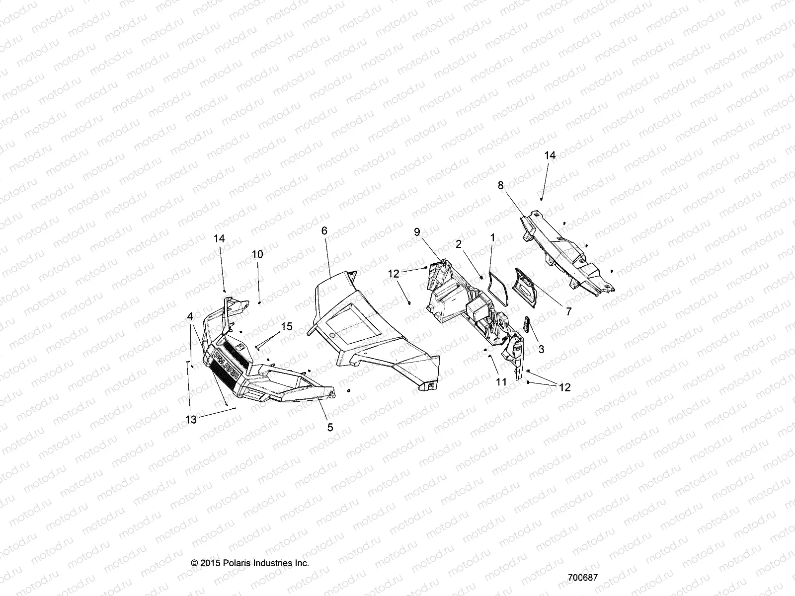 BODY | BODY, HOOD, DASH and GRILL - R17RMAL4G9 (700687)