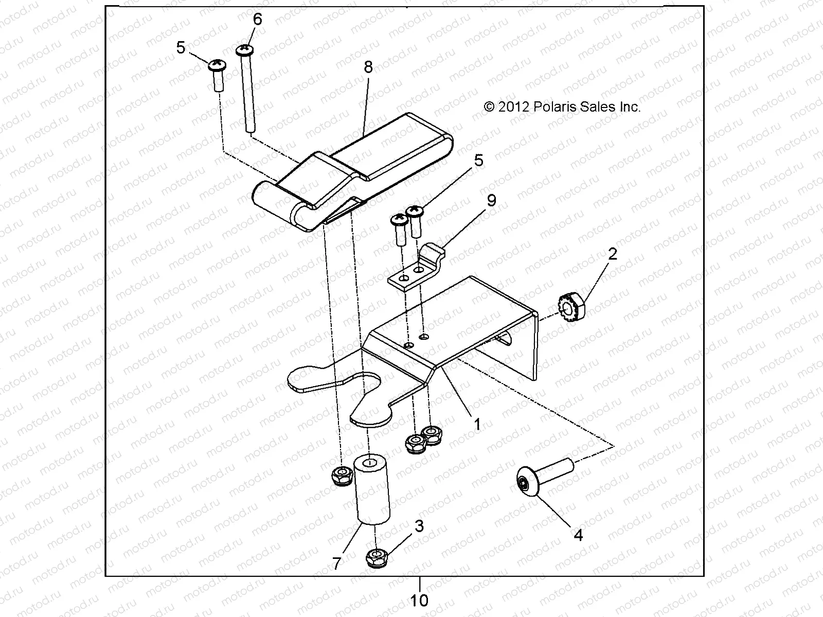 BODY | BODY, HOOD LATCH - L12G2A/L12G4A/L12G6A/L12G2S/L12G2L/L12G2D (49GEMBODY11LATCH)
