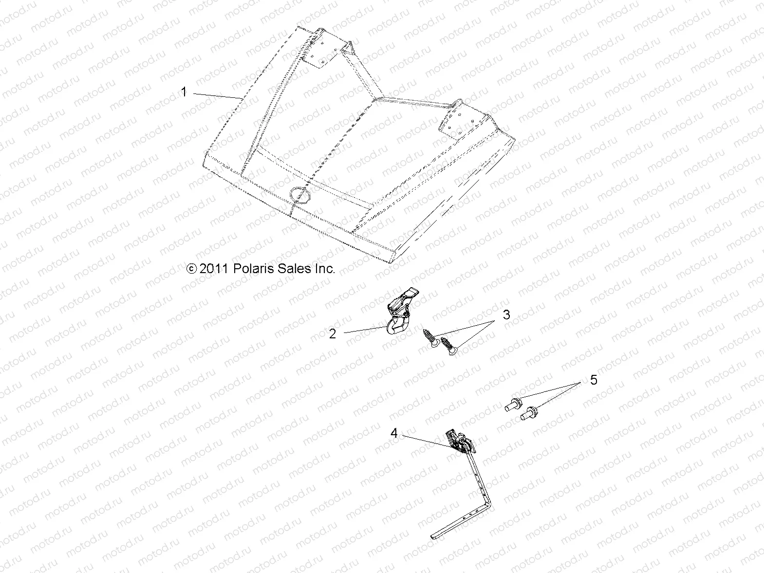 BODY | BODY, HOOD LATCH - R20CCA57A1/A7/B1/B7 (49RGRLATCH12CREW)