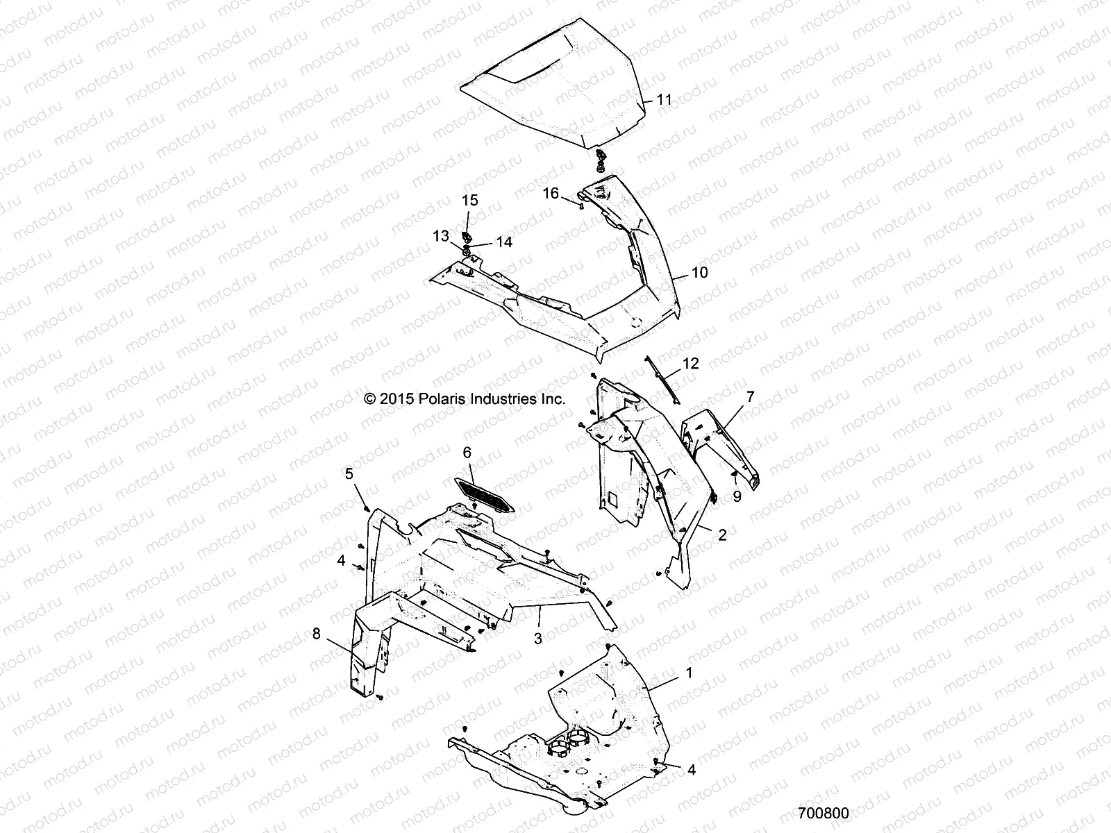 BODY | BODY, HOOD - R18RGE99FM/EFB/SCM/SCB/SFM/CCM (700800)