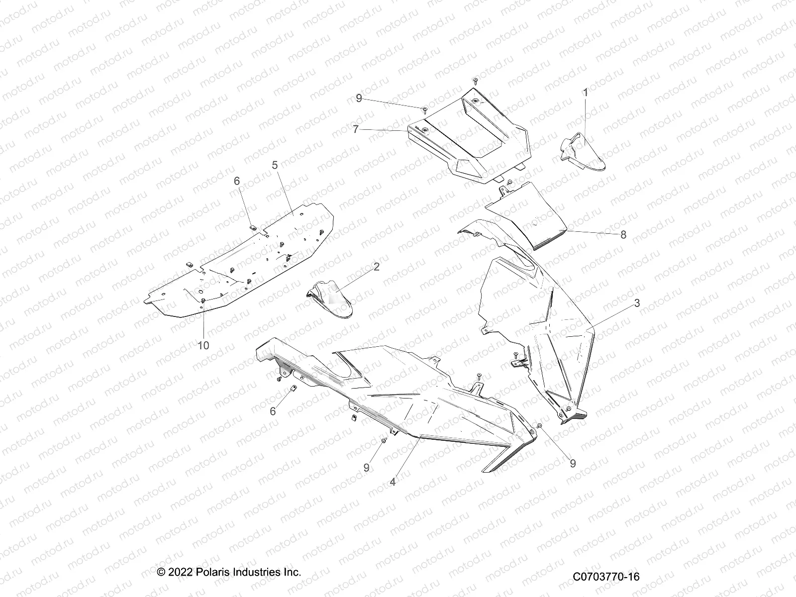 BODY | BODY, HOOD, RIDE COMMAND - Z23G4E92AL/BL (C0703770-8)