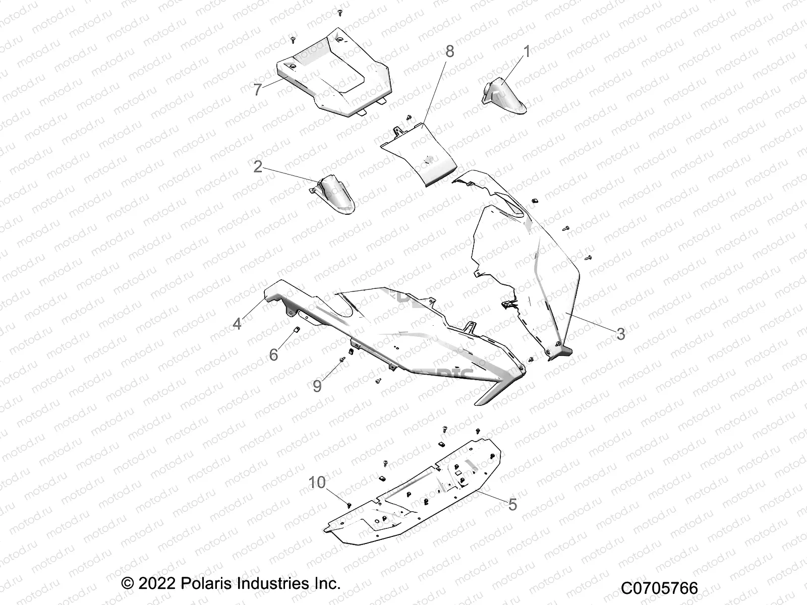 BODY | BODY, HOOD - Z22R4D92AB/AK (C0705766)