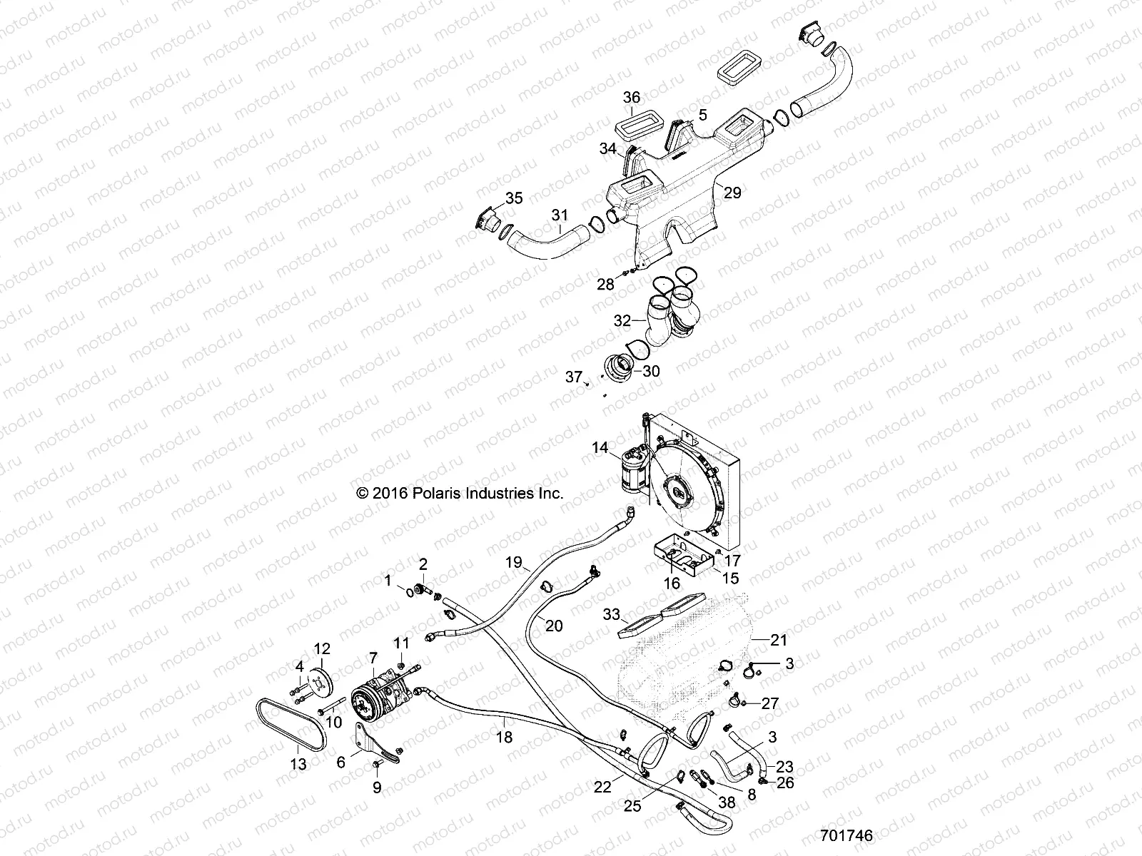BODY | BODY, HVAC - D17B4PD1AJ (701746)