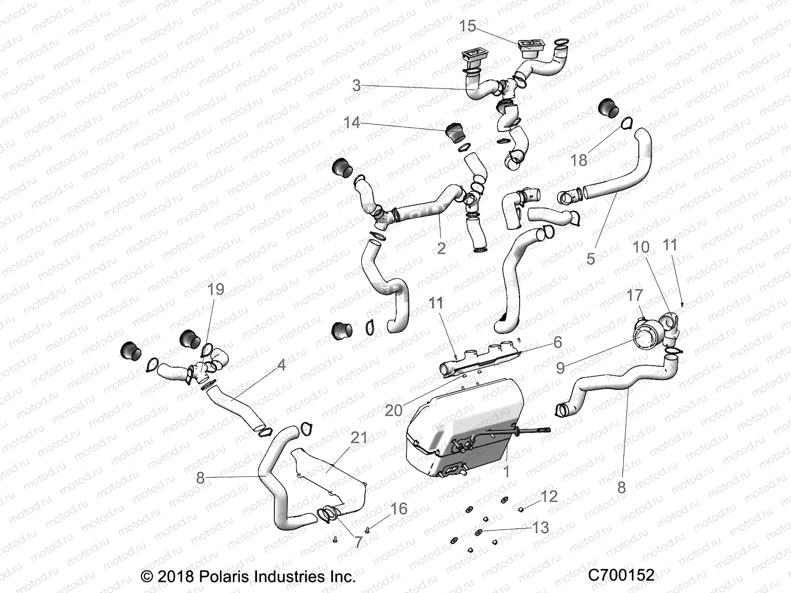 BODY | BODY, HVAC DUCTING - R19RSU99A9/AD/B9/BD (C700152)