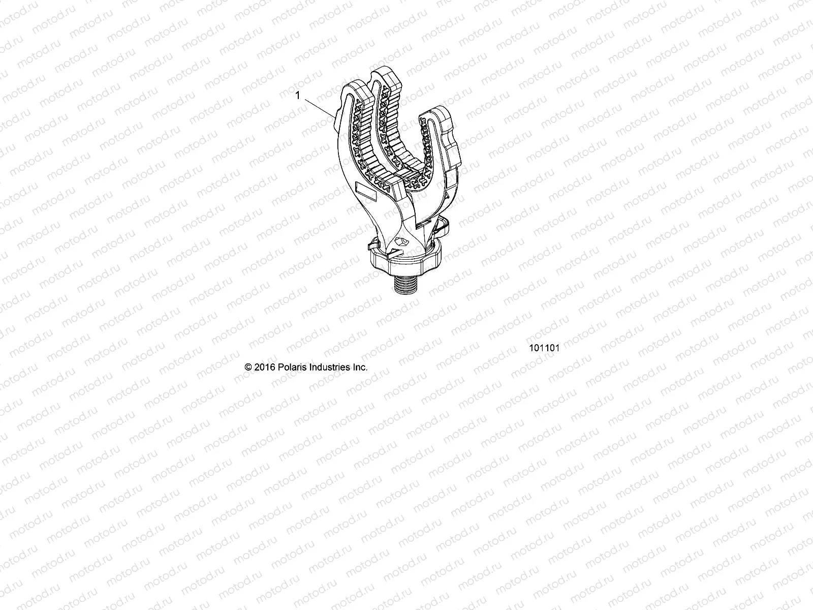 BODY | BODY, LOCK AND RIDE RATCHET GRIP - A20SHD57A9 (101101)