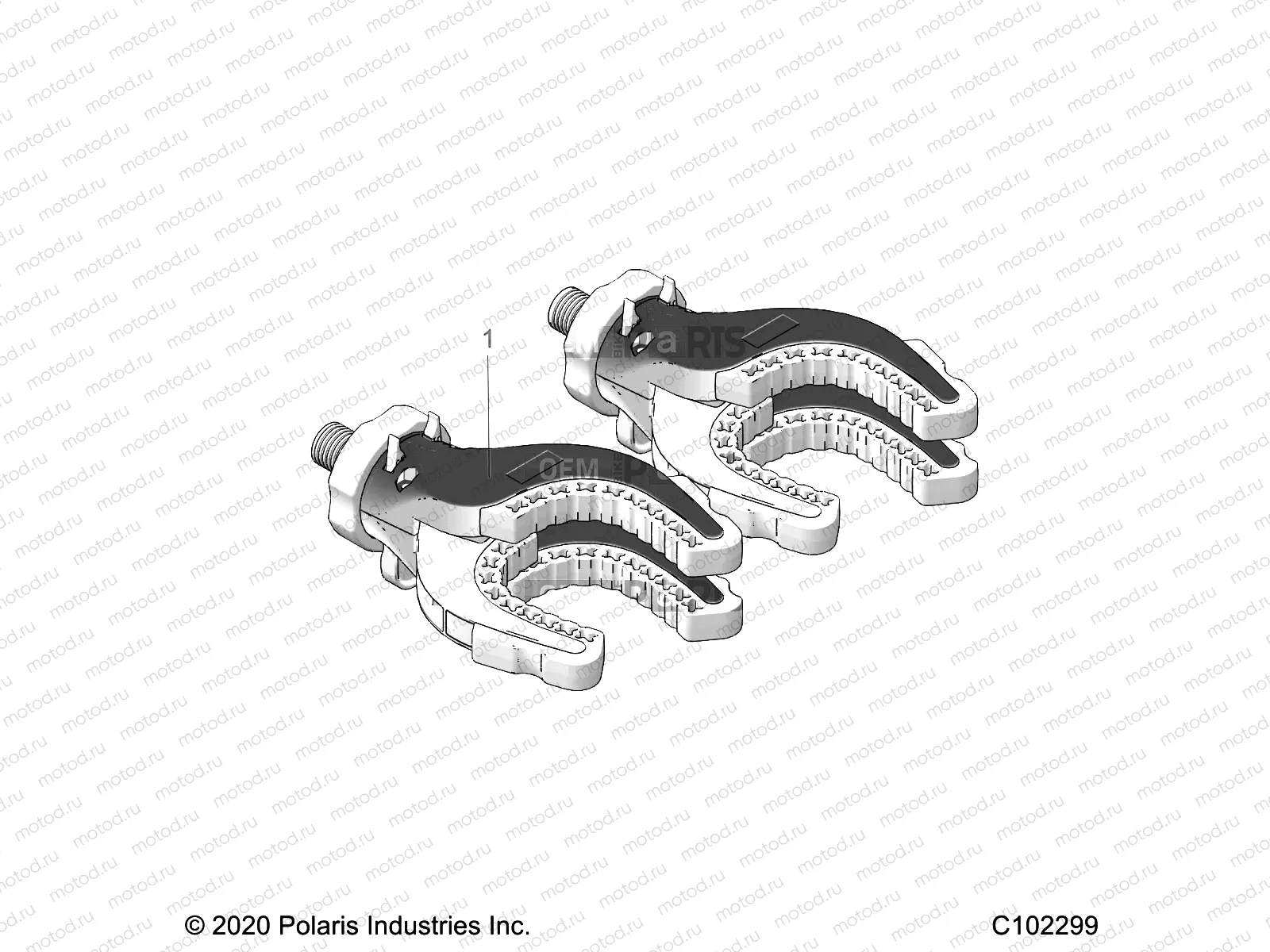 BODY | BODY, LOCK AND RIDE RATCHET GRIP - A22SHD57A9 (C102299)