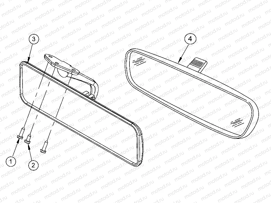 BODY | BODY, MIRROR, REARVIEW - e2/e4/e6/eS/eL/eLXD (49GEMBODY11MIRRORE2)